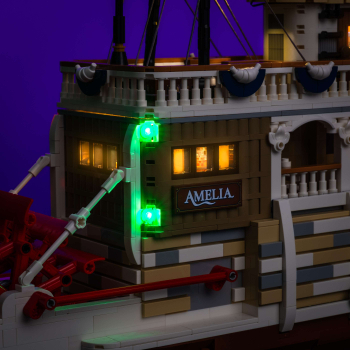 LMB 2.0 Version - LED-​Beleuchtungs-Set für LEGO® River Steamboat #21356